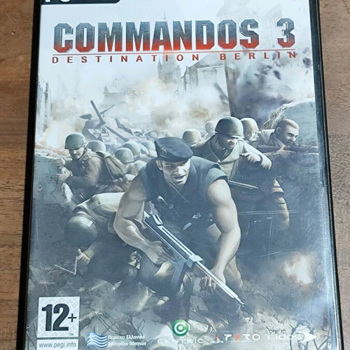 Commandos 3 Destination Berlin PC game like new