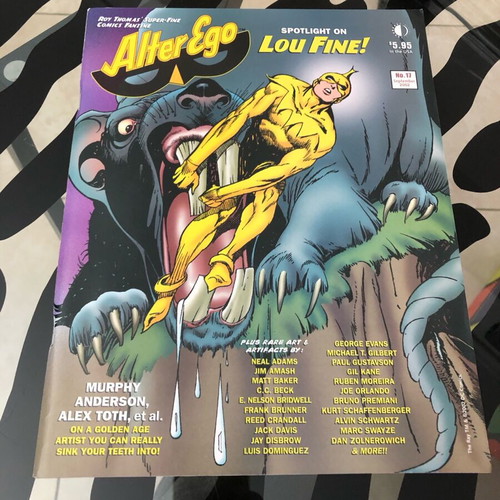Alter Ego Magazine 17 like new, Doom Patrol, Ray, Black Condor, DC Comics