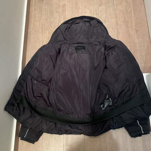 Zara men's black jacket like new, size XL