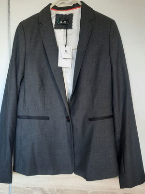 Sinequanone women's jacket new, size T38 Small, color Gris Anthracite