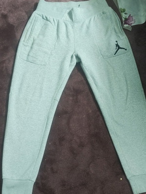 Jordan fleece track pants grey XL like new