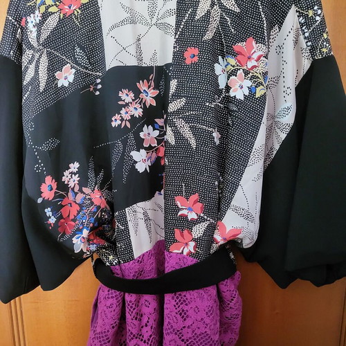 Pinko kimono jacket new, multicolor