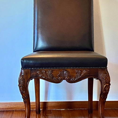 Theodore Alexander leather office chair like new