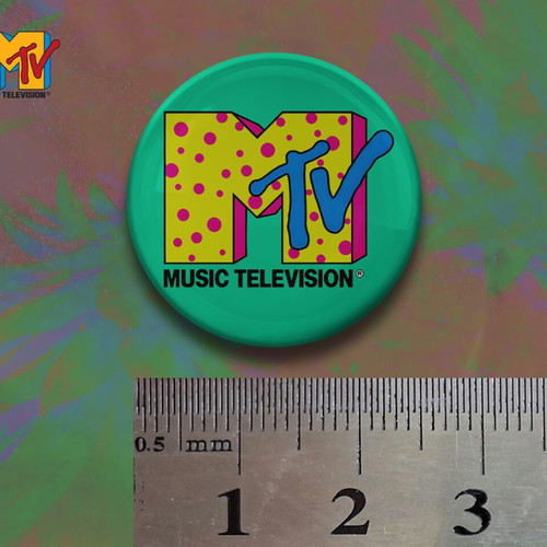 Mtv Pins New 80s-90s Television Logos Pack of 10