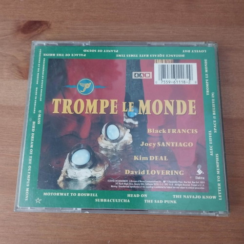 Pixies Trompe le Monde CD used, classic alternative rock album