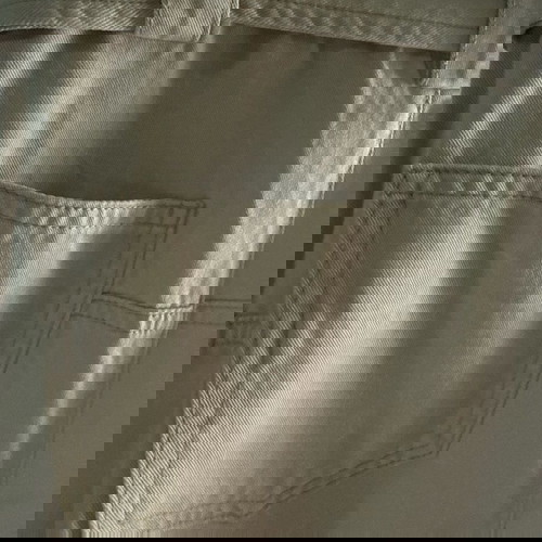 Αφόρετο μπεζ παντελόνι με ζώνη / Size 36 με καρτελάκια