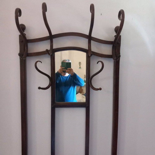 Authentic Entrance Portmanteau (Monk) Art Nouveau / Thonet Style - J. & J. Kohn (1900-1920)