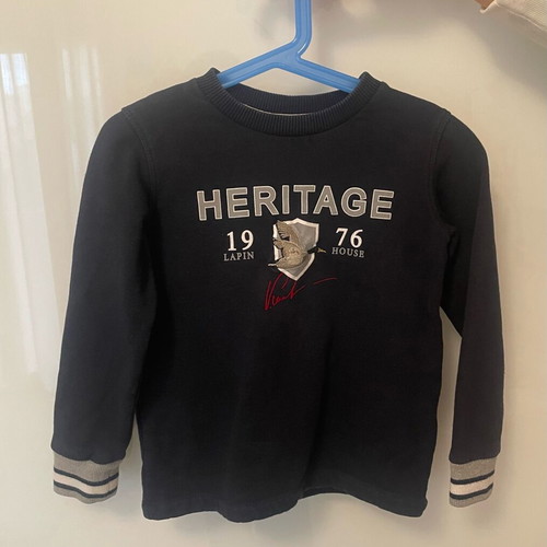 Lapin house kids sweatshirt like new, blue, 4 years 104 cm