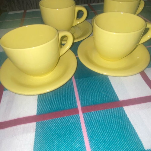 Coffee cup set like new