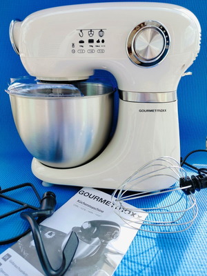 Kitchen machine 1000 W with stainless steel bowl 5.5 L new