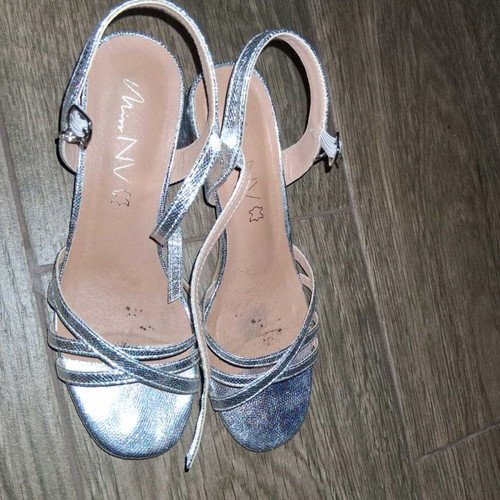 Silver Envie Shoes sandals size 38 like new