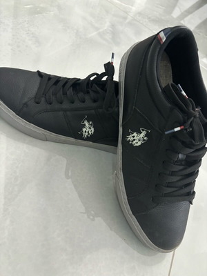 Παπούτσια Polo Original casual σαν καινούργια, μέγεθος 45, μαύρο και γκρι