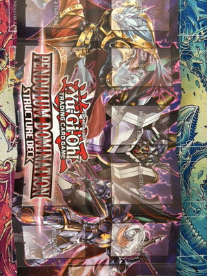 Yu-Gi-Oh Pendulum Domination Playmat new from Structure Deck