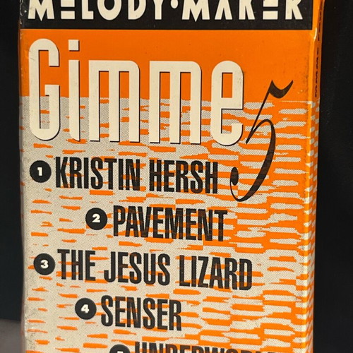 Melody Maker vintage cassette tapes Gimme 5 and Five Alive like new