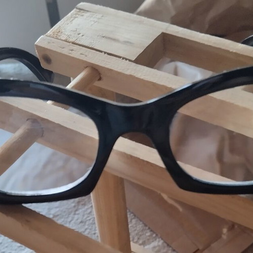 Eyeglasses new, 2.50 diopters, black