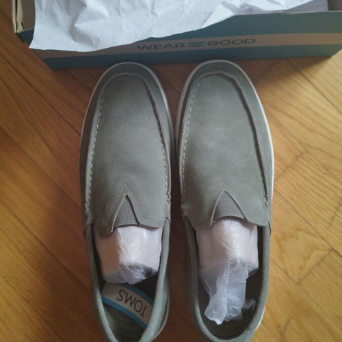 Toms TRVL Lite Loafer new, size 46, green
