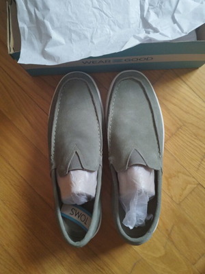 Toms TRVL Lite Loafer new, size 46, green