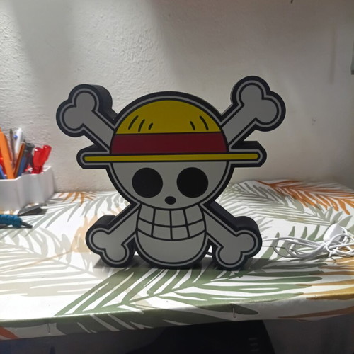 One Piece Straw Hat Pirates light sign