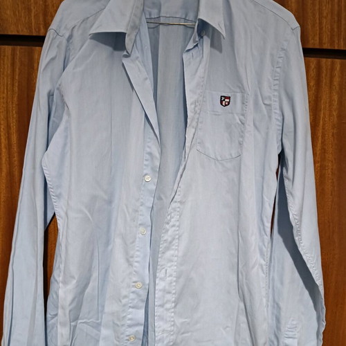 US POLO ASSN men's shirt blue XL like new