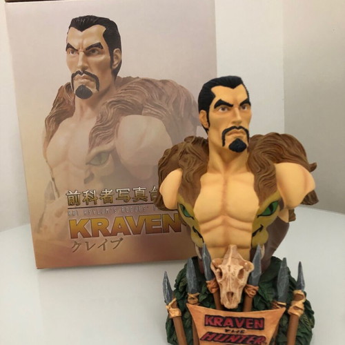 Kraven bust 8 inches Rogues Gallery new Spider-Man villain Diamond Select