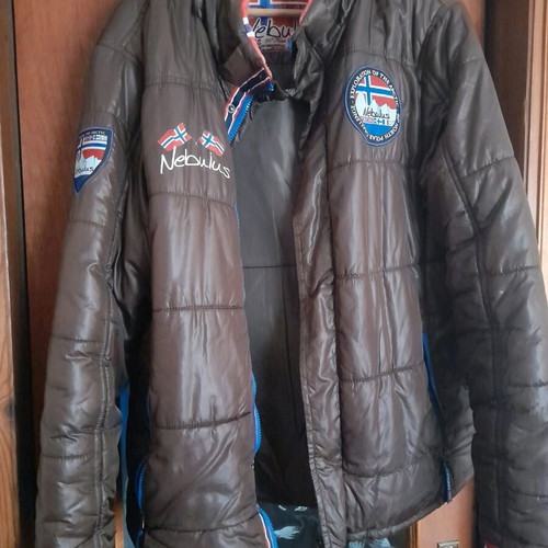 Nebulus men's winter jacket brown like new