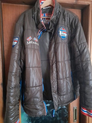 Nebulus men's winter jacket brown like new