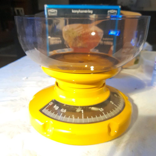 Kitchen scale '80s new, analog up to 3 kg