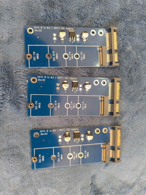 Αντάπτορες SATA III σε M.2 NGFF SSD σαν καινούργιοι, πακέτο 3