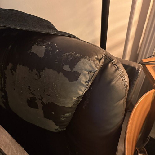 Electric ergonomic armchair used with cover