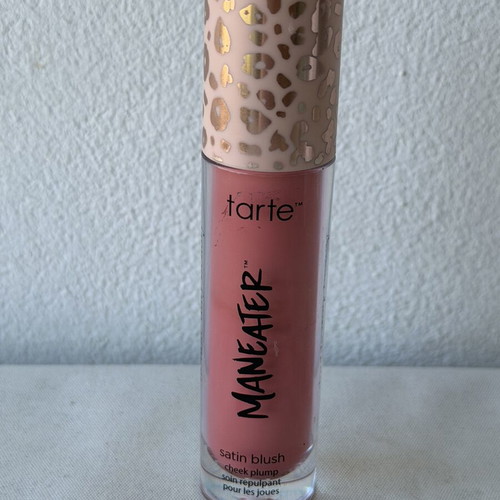 Tarte Maneater Satin Warm Pink Liquid Blush used
