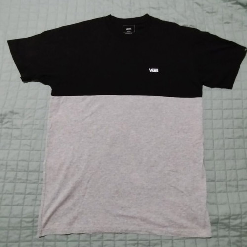 Vans Colorblock T-Shirt Black/Grey, size M