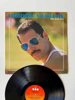 Freddie Mercury Mr. Bad Guy винилов албум използван