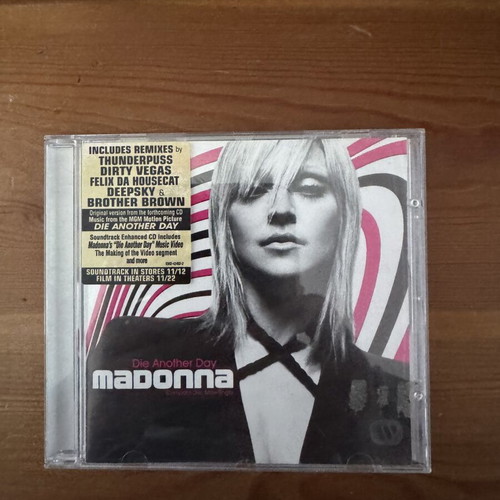 Madonna Die Another Day CD single like new, pop