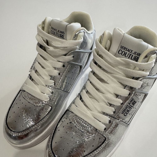 Versace Jeans Couture silver sneakers size 36 new