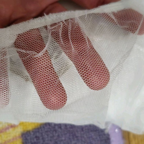 Mosquito nets for cradle, carrycot and playpen like new, set of 2