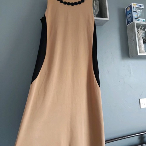 Derpouli beige dress like new, size L