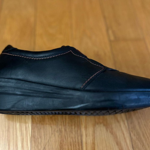 Leather anatomical women's shoes used, size 40, black