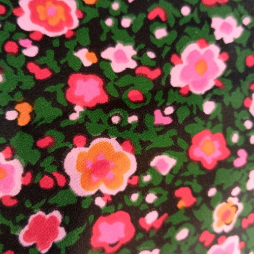 Handmade floral vintage women's vest like new, small