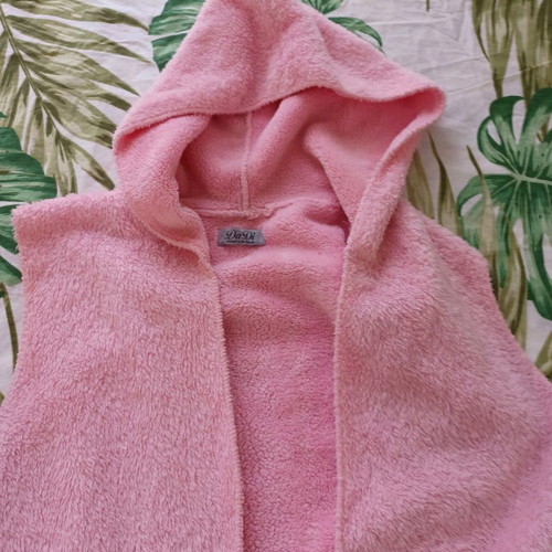 Sleeveless vest used, size s-l, pink