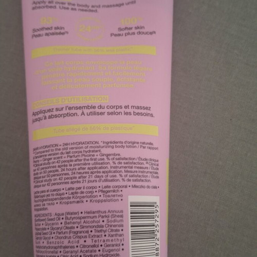 Sephora Collection Peony Ginger 24HR Hydrating Body Lotion new