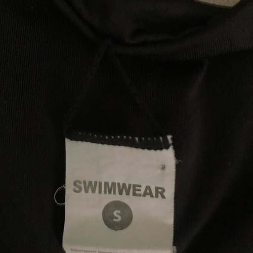 Women's swimsuit like new, black, size S