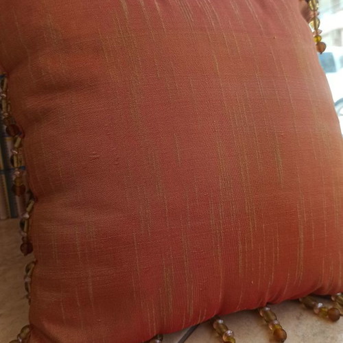 Decorative pillows new, pack of 7, Bo concept with beads