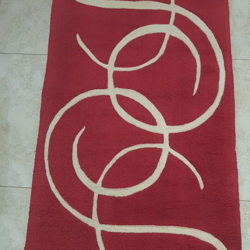Rug with runner like new, dimensions 240x165 and 140x70