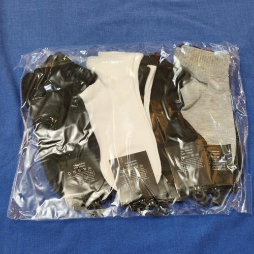 Unisex cotton socks pack of 12 size 41-46 new