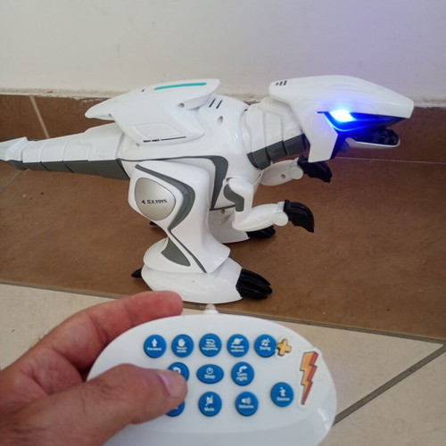 Remote control robot dinosaur