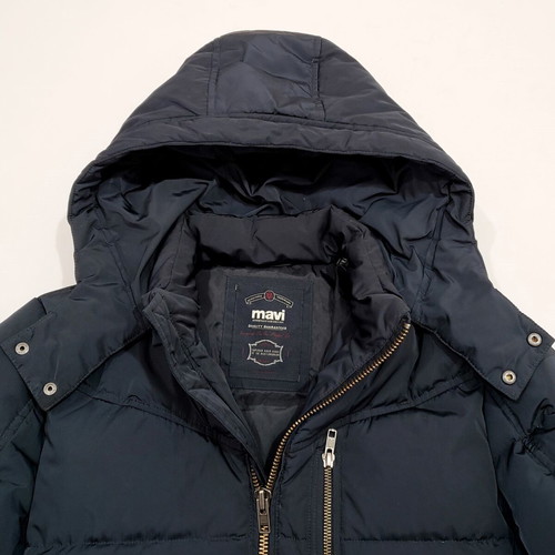 MAVI winter men's down jacket like new, size S-M, blue