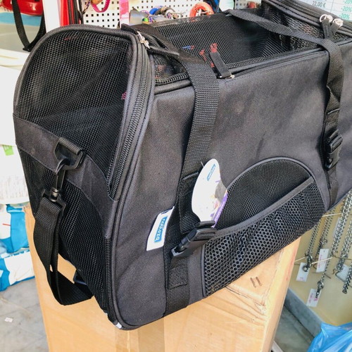 Nobleza Large pet carrier bag for dog and cat 45x22x26cm new