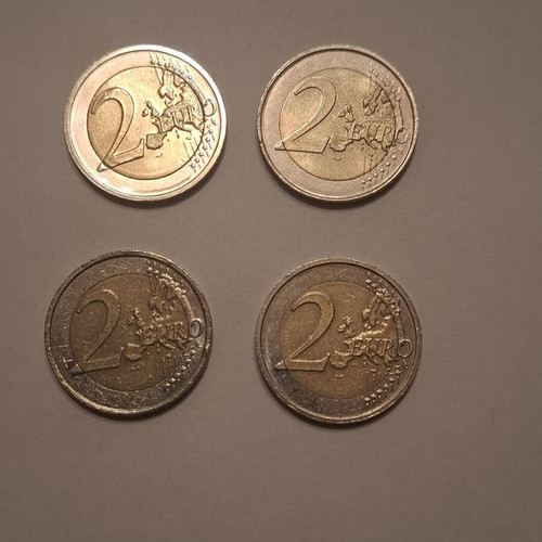 Dutch commemorative coins set of 4 like new