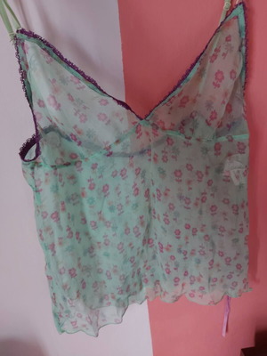 Benetton transparent sleep top new, size M
