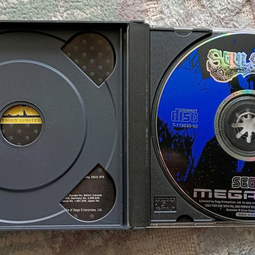 SoulStar Mega CD for Sega CD like new